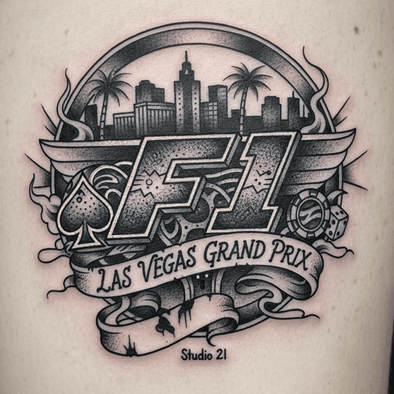f1 las vegas tattoo shop