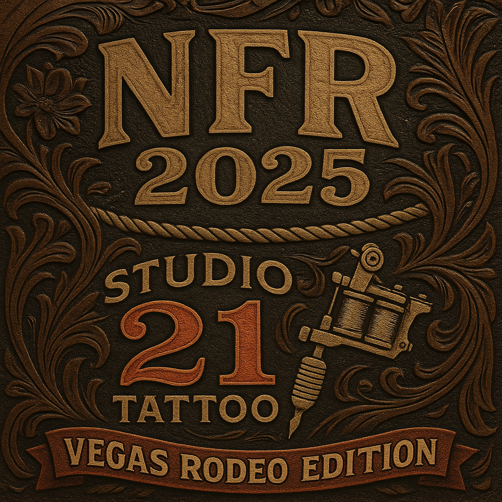 Studio 21 Tattoo Welcomes the 2025 Wrangler National Finals Rodeo to L