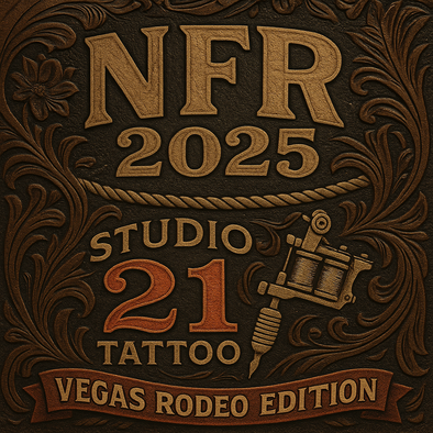Studio 21 Tattoo Welcomes the 2025 Wrangler National Finals Rodeo to Las Vegas | Texas Roots & Vegas Vibes