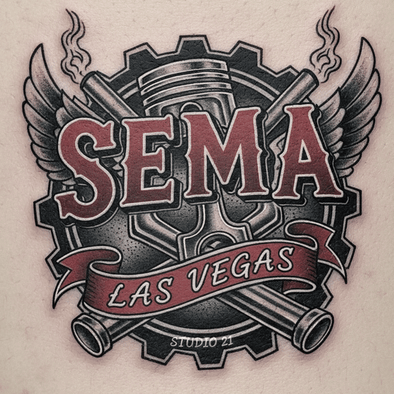 SEMA las vegas tattoo 2025