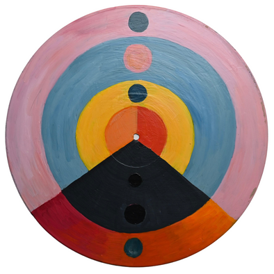 Studio 21 Tattoo Las Vegas NV Vino & Vinyl Record Art Show Hand Painted Record  All Proceeds go to Charity 