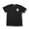 Studio 21 Tattoo Las Vegas NV Vino & Vinyl black and white t-shirt with vino & vinyl graphic 