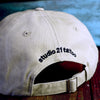 Studio 21 Tattoo Las Vegas NV Cream Circle 21 Logo Dad Hat 