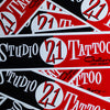 Studio 21 Tattoo Las Vegas NV Studio 21 Tattoo Logo Themed Tattoo Bumper Sticker 