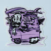 Studio 21 Tattoo Las Vegas NV Fuck Work Tattoo Themed Sticker 